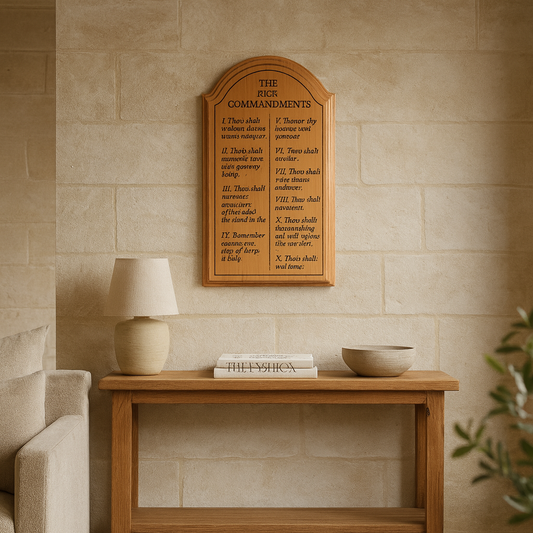 The Enduring Symbolism of the Olive Wood Blessing Plaque