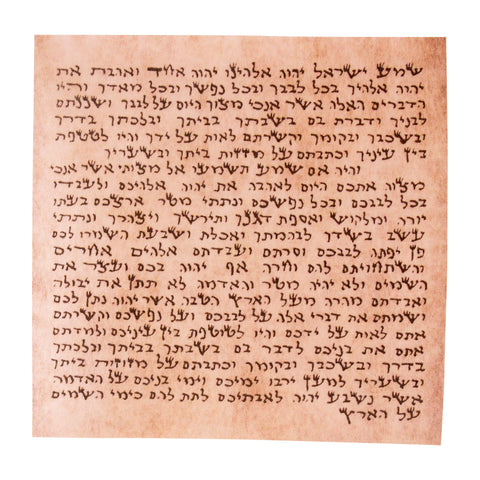 Lot of 10 pcs Non Kosher Mezuzah Scroll klaf on Parchment Paper Mezuzah Case 6"-1 Lot of 10 pcs Non Kosher Mezuzah Scroll klaf on Parchment Paper Mezuzah Case 6"-1