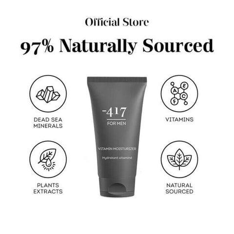 -417 Dead Sea Vegan Hydrating Anti-Aging Vitamin Moisturizer For Men 50ml/1.7 fl.oz -417 Dead Sea Vegan Hydrating Anti-Aging Vitamin Moisturizer For Men 50ml/1.7 fl.oz