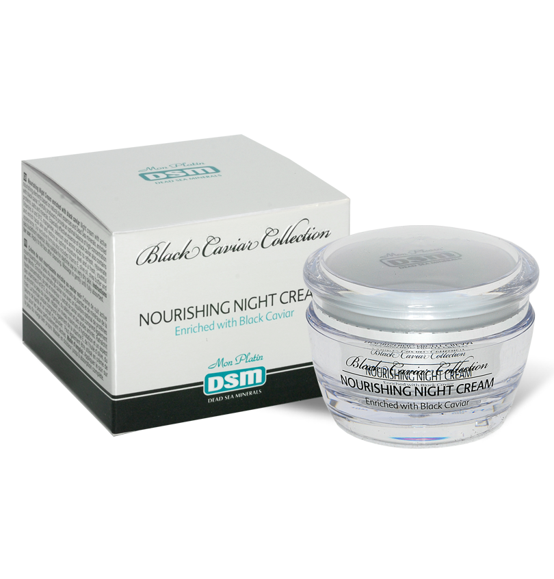 Nourishing Night Cream Enriched with Black Caviar Mon Platin DSM 1,7 fl.oz/ 50 ml Nourishing Night Cream Enriched with Black Caviar Mon Platin DSM 1,7 fl.oz/ 50 ml
