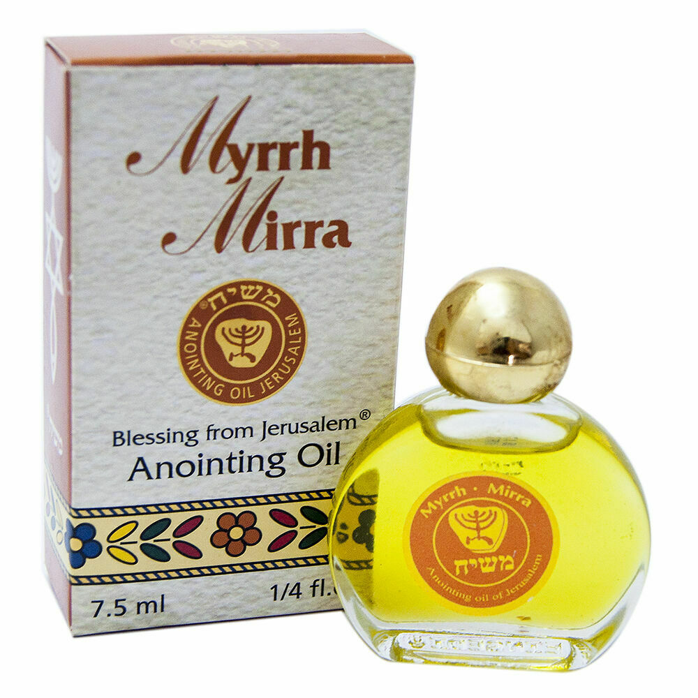 Set of 2 pcs Blessed Aromatic Anointing Oils by Ein Gedi 0.25fl.oz/ 7.5 ml each Set of 2 pcs Blessed Aromatic Anointing Oils by Ein Gedi 0.25fl.oz/ 7.5 ml each
