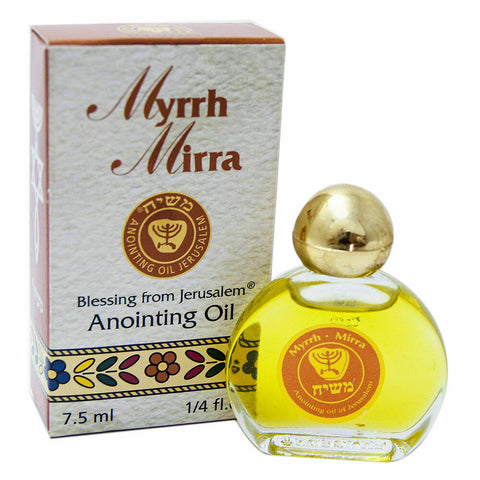 Set of 2 pcs Blessed Aromatic Anointing Oils by Ein Gedi 0.25fl.oz/ 7.5 ml each Set of 2 pcs Blessed Aromatic Anointing Oils by Ein Gedi 0.25fl.oz/ 7.5 ml each