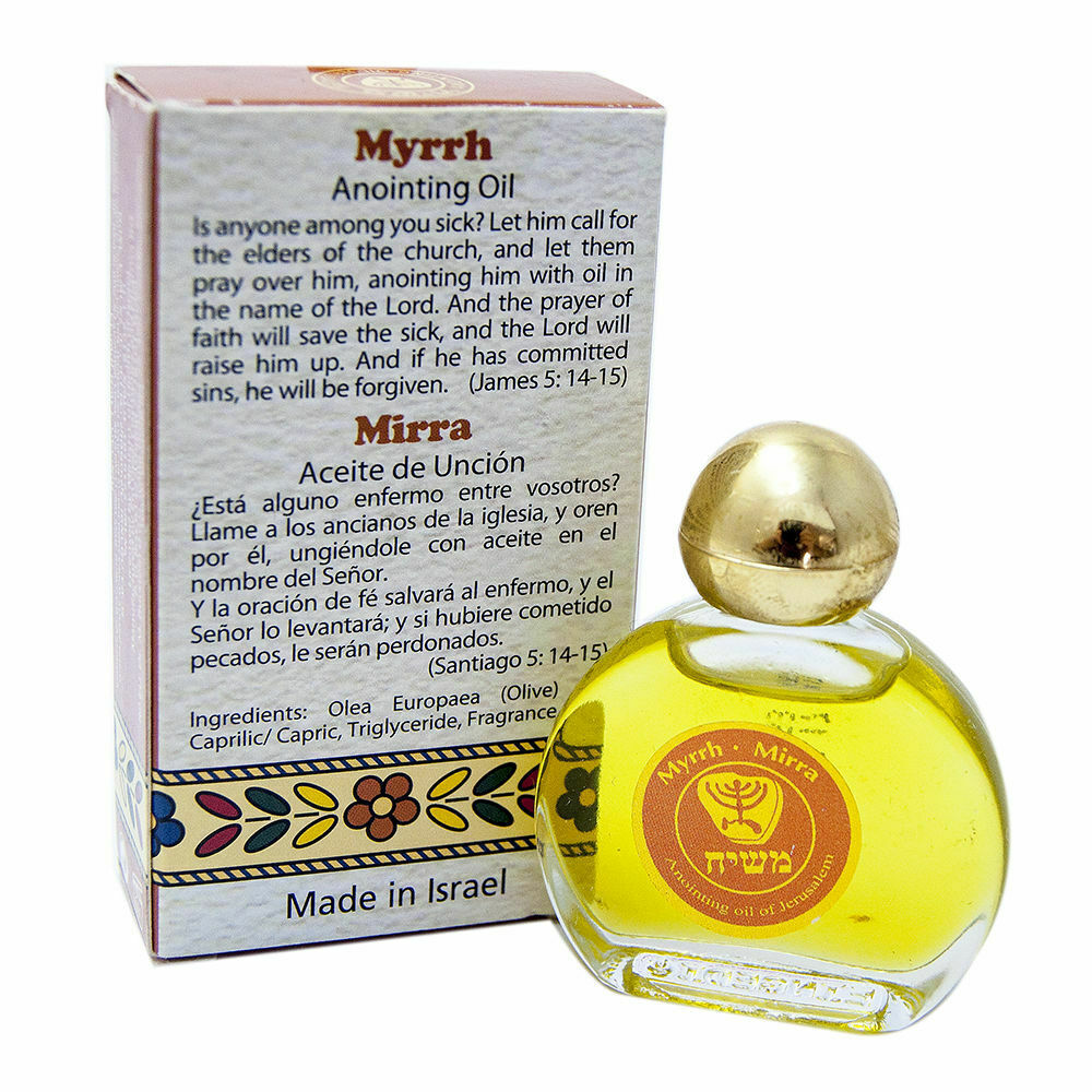 Set of 2 pcs Blessed Aromatic Anointing Oils by Ein Gedi 0.25fl.oz/ 7.5 ml each Set of 2 pcs Blessed Aromatic Anointing Oils by Ein Gedi 0.25fl.oz/ 7.5 ml each