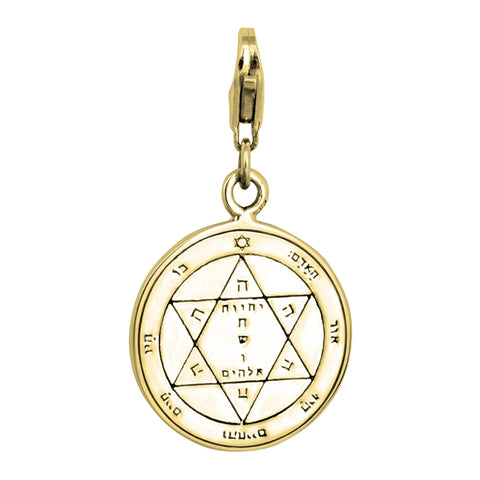 Health Seal Pentacle King Solomon Kabbalah Pendant Carabin Silver 925 Ø 0,6" Health Seal Pentacle King Solomon Kabbalah Pendant Carabin Silver 925 Ø 0,6"