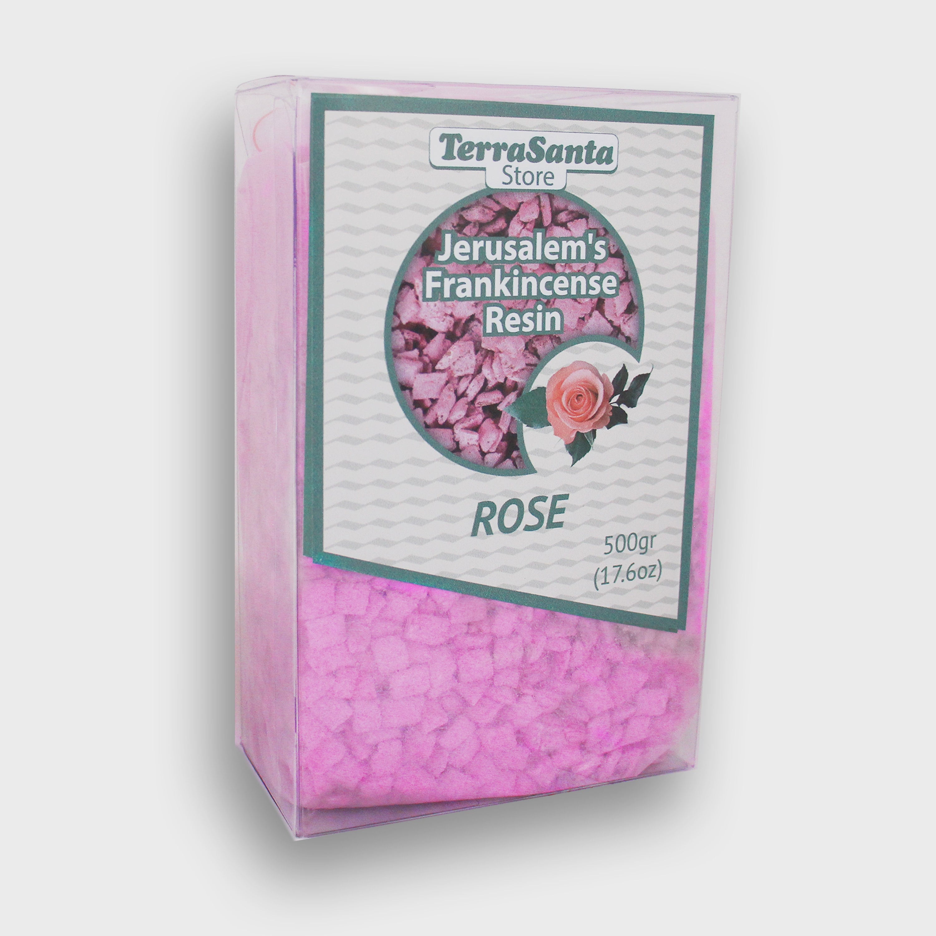 Biblical Rose Scented Jerusalem Frankincense Incense – Holy Land Fragrance for Prayer