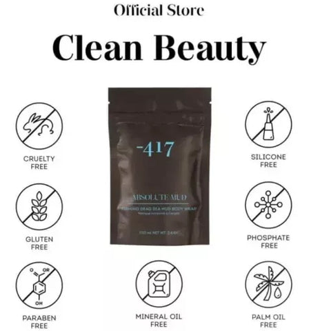 Minus 417 Vegan Dead Sea Natural Hydrating Black Mud Tightening Body Wrap 17fl.oz/500ml Minus 417 Vegan Dead Sea Natural Hydrating Black Mud Tightening Body Wrap 17fl.oz/500ml