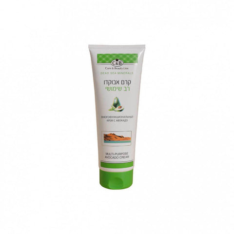 Multi- Purpose Avokado Cream Body Vitamins C by Dead Sea Minerals C&B 250ml Multi- Purpose Avokado Cream Body Vitamins C by Dead Sea Minerals C&B 250ml