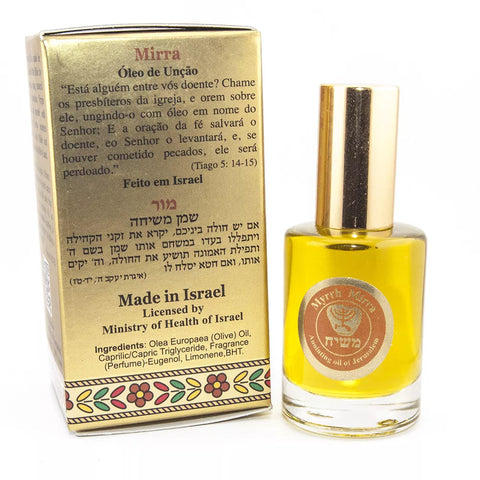 Myrrh Anointing Oil Concentrate — Ein Gedi Biblical Spices, Holy Land Myrrh Anointing Oil Concentrate — Ein Gedi Biblical Spices, Holy Land