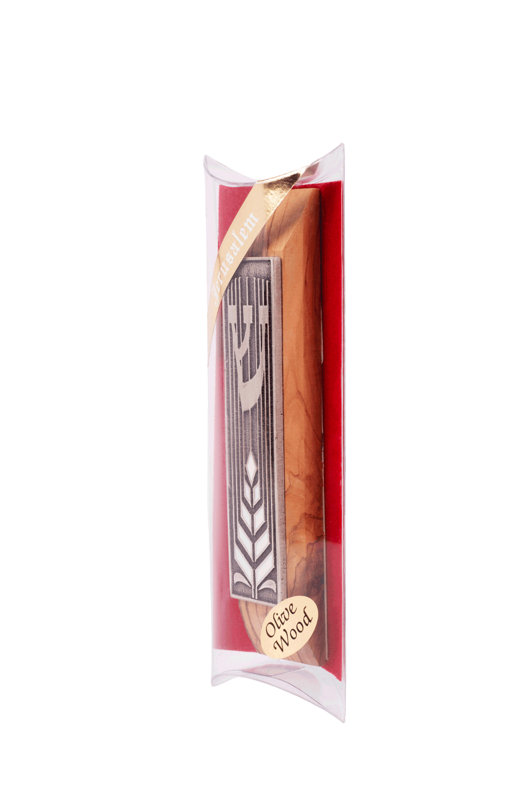 Olive Wood Door Mezuzah Case Menorah Shema Israel Handmade Jerusalem-3 Olive Wood Door Mezuzah Case Menorah Shema Israel Handmade Jerusalem-3