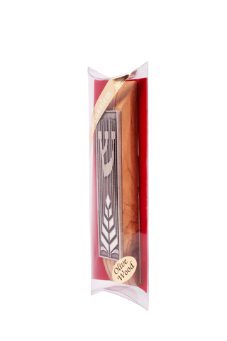 Olive Wood Door Mezuzah Case Menorah Shema Israel Handmade Jerusalem-3 Olive Wood Door Mezuzah Case Menorah Shema Israel Handmade Jerusalem-3