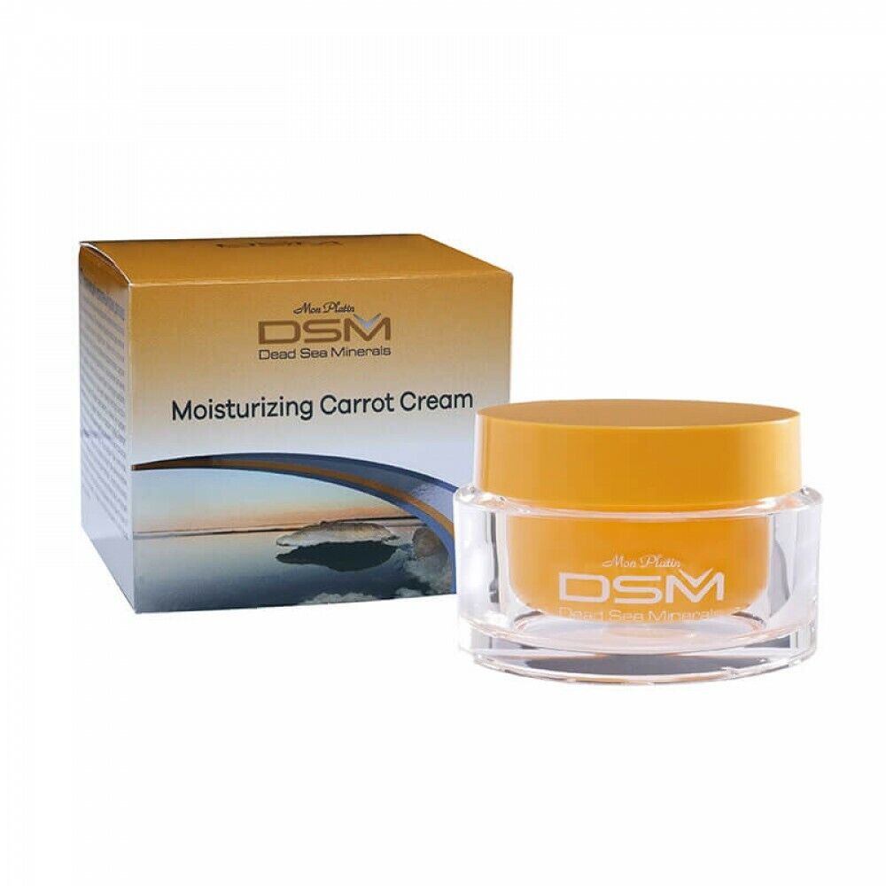 Moisturizing carrot cream with vitamins oil Dead Sea Minerals C&B 1.7fl.oz/50 ml Moisturizing carrot cream with vitamins oil Dead Sea Minerals C&B 1.7fl.oz/50 ml