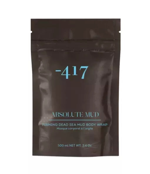 Minus 417 Vegan Dead Sea Natural Hydrating Black Mud Tightening Body Wrap 17fl.oz/500ml