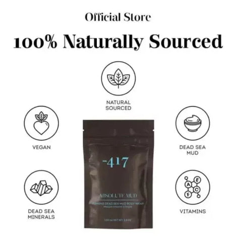 Minus 417 Vegan Dead Sea Natural Hydrating Black Mud Tightening Body Wrap 17fl.oz/500ml Minus 417 Vegan Dead Sea Natural Hydrating Black Mud Tightening Body Wrap 17fl.oz/500ml