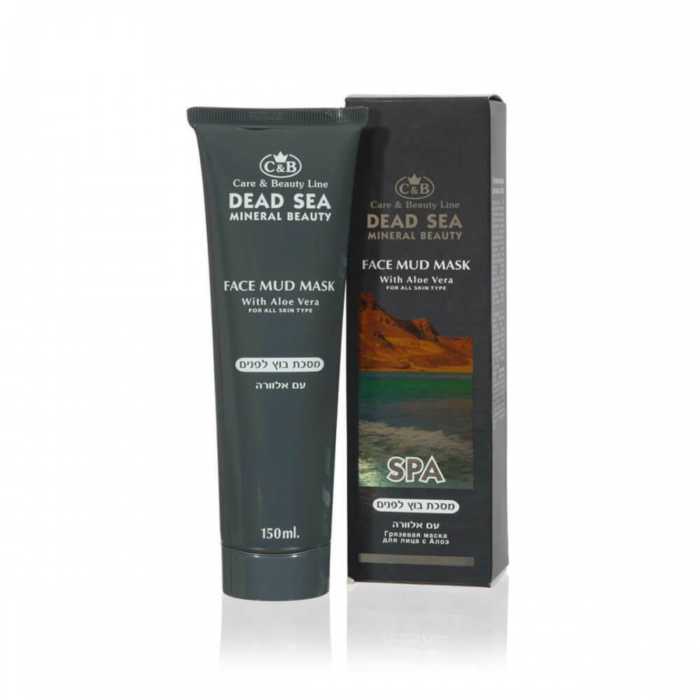 Mud Mask Face Aloe Vera Natural Beauty by Dead Sea Minerals C&B 150ml Mud Mask Face Aloe Vera Natural Beauty by Dead Sea Minerals C&B 150ml