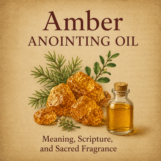Authentic Jerusalem Amber anointing oil roll-on for prayer