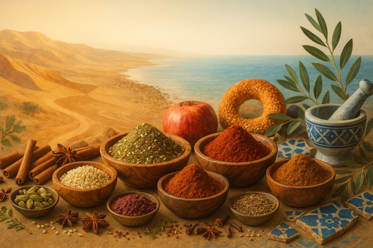 Holy Land Spices: A Bridge of Flavors Between Desert, Sea, and Dozens of Cultures