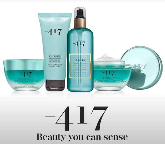 The Secret of Youth and Radiance: -417 Cosmetics Inspired by the Gifts of the Dead Sea