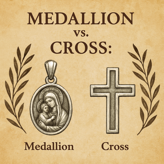 Medallion vs. Cross: How to Choose the Right Christian Symbol for Your Faith