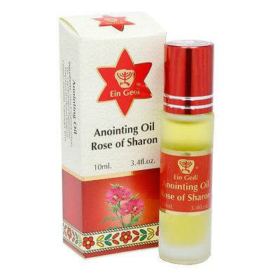 Ein Gedi Blessed Holy Anointing Oil Rose of Sharon from Jerusalem Roll-on (10 ml)