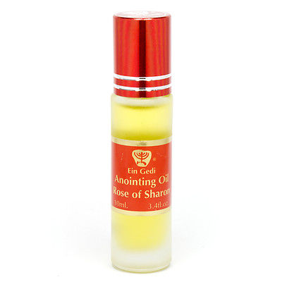 Ein Gedi Blessed Holy Anointing Oil Rose of Sharon from Jerusalem Roll-on (10 ml)