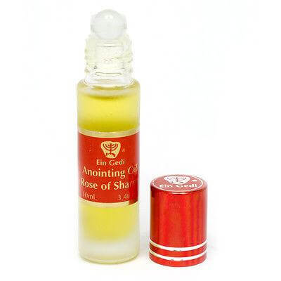 Ein Gedi Blessed Holy Anointing Oil Rose of Sharon from Jerusalem Roll-on (10 ml)