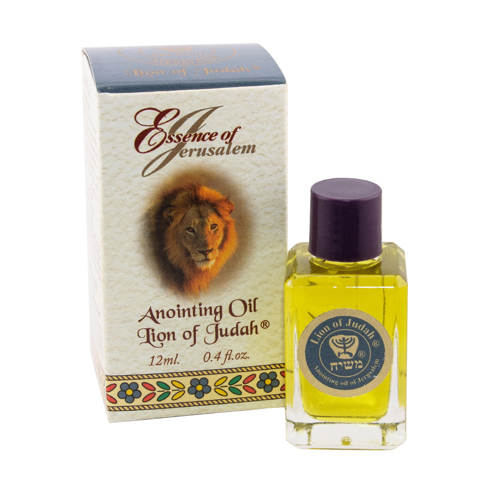 Lion of Judah Anointing Oil by Ein Gedi Biblical Spices Perfume from Holy Land 0,4 fl.oz/12ml