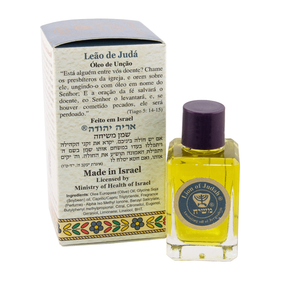 Lion of Judah Anointing Oil by Ein Gedi Biblical Spices Perfume from Holy Land 0,4 fl.oz/12ml