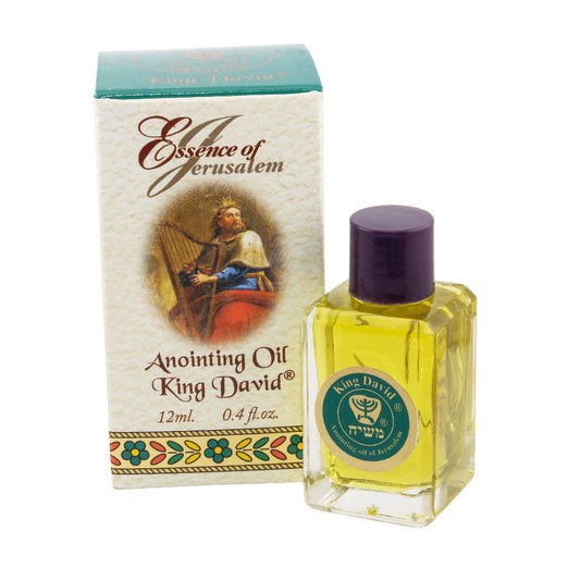 King David by Ein Gedi Anointing Oil Blessed in Jerusalem from Holy Land 0,4 fl.oz/12ml