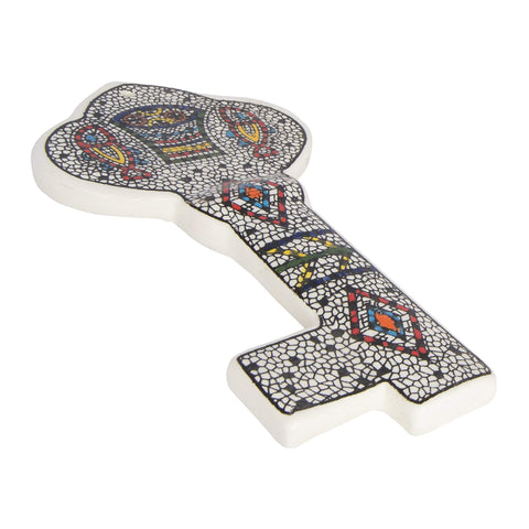 Armenian Ceramic Decorative Key Wall Decor Tabgha 4.13x7.87 inch