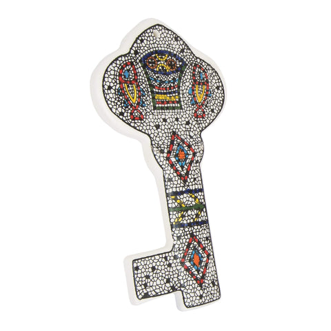 Armenian Ceramic Decorative Key Wall Decor Tabgha 4.13x7.87 inch