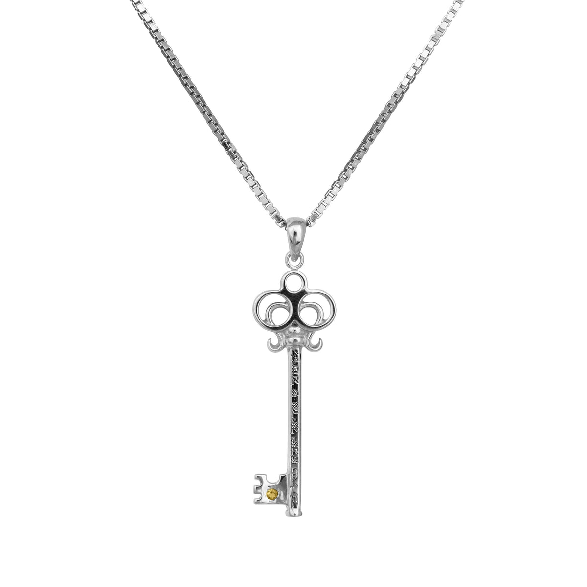 Kabbalah Pendant Key of Livelihood by King Solomon Wisdom Silver 925