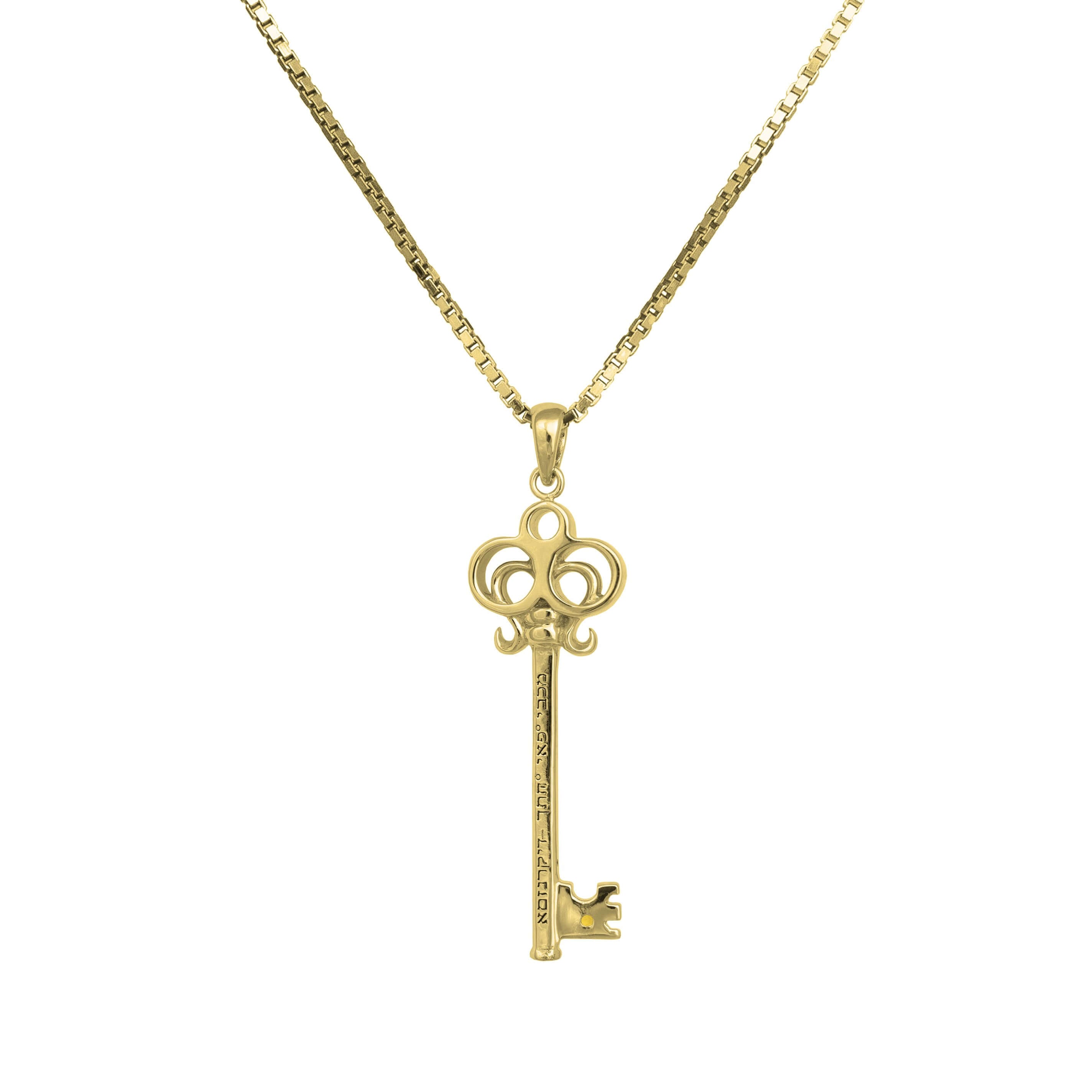 Kabbalah Pendant Key of Livelihood by King Solomon Wisdom Silver 925
