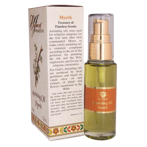 Aromatic Perfume Anointing Oil Myrrh Spray by Ein Gedi 1 fl.oz (30 ml)