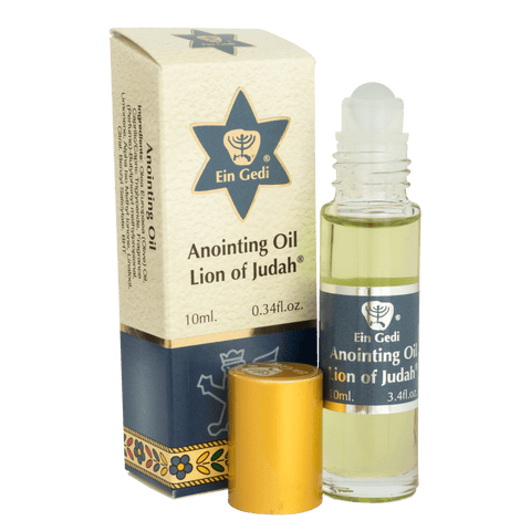 Ein Gedi Anointing Oil Lion of Judah Spices of the Bible Jerusalem the Holy Land Roll-on 10ml - Holy Land Store