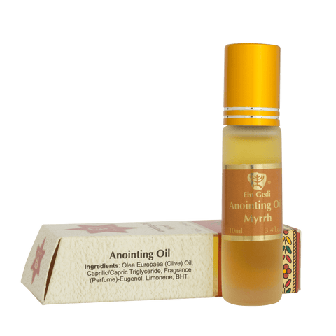 Ein Gedi Holy Anointing Oil with Myrrh Roll-on Essence of Jerusalem the Holy Land 10ml