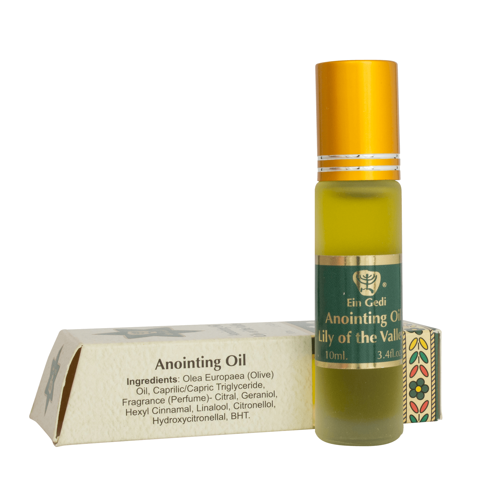 Consecrated Anointing Oil Lily of the Valley By EinGedi Roll-on Bottle 10ml