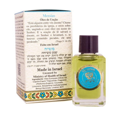 Ein Gedi Anointing Oil Messijah Blessed in Jerusalem 0,4 fl.oz/12ml