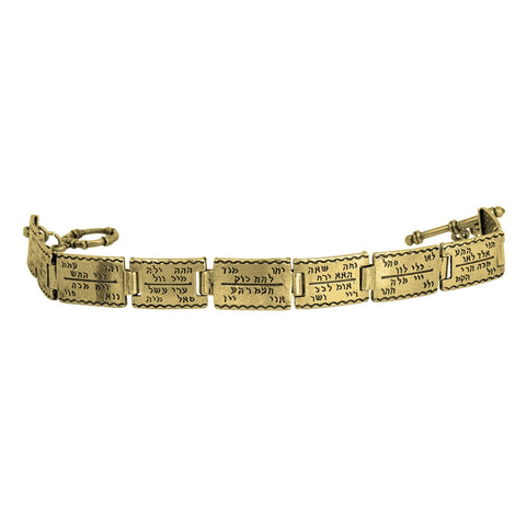 Hand Kabbalah Bracelet 72 Names of God on Hebrew Bangle Jewelry Sterling Silver 925