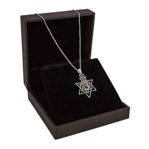 Pendant Star of David w/ Peace of the Jesus Boat Legacy Connective Element