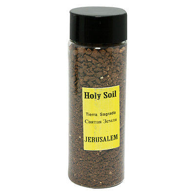 Set of 3 pcs Israel Bible Blessed Holy Soil & Stones from Jerusalem 9oz(250 gr) - Holy Land Store