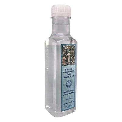 blessed holy water from jordan river baptism site