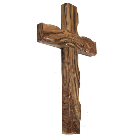 Olive Wood Wall Handmade Cross Christian from Holyland Bethlehem 7.7"/19.8 cm