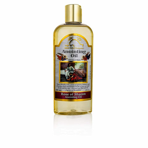 Bible Land Treasures Anointing Oil Song of Solomon Set – Rose of Sharon, Lily of the Valleys & Pomegranate | 250 ml Each