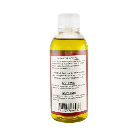 Pure Virgin Olive Oil Blessed in Jerusalem Church - Holy Land Anointing Oil
