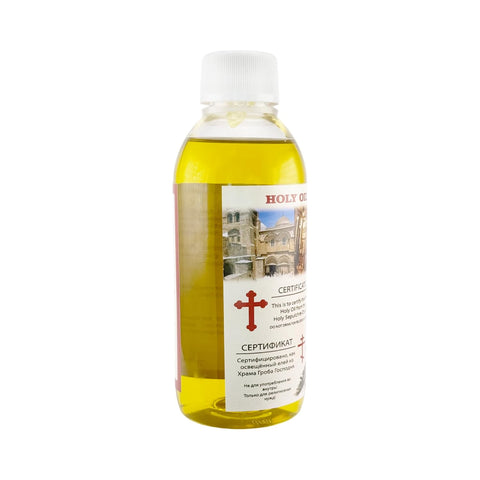 Pure Virgin Olive Oil Blessed in Jerusalem Church - Holy Land Anointing Oil