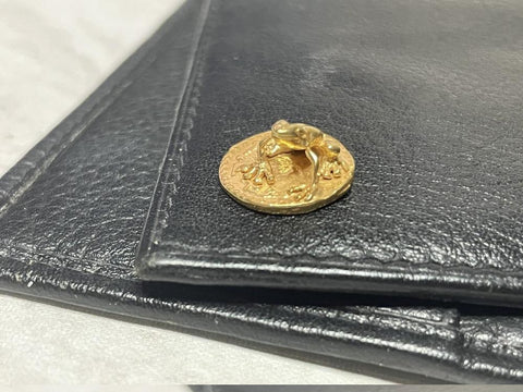 Amulet of Wealth Wallet Money Frog Gilding Silver Tiny Purse Talisman-3