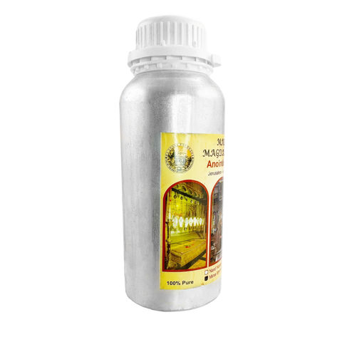 Authentic Blessed Mary Magdalene Myrrh Scented Anointing Oil - Biblical Spices Fragrance - from Jerusalem Holy Land 17fl.oz/500ml