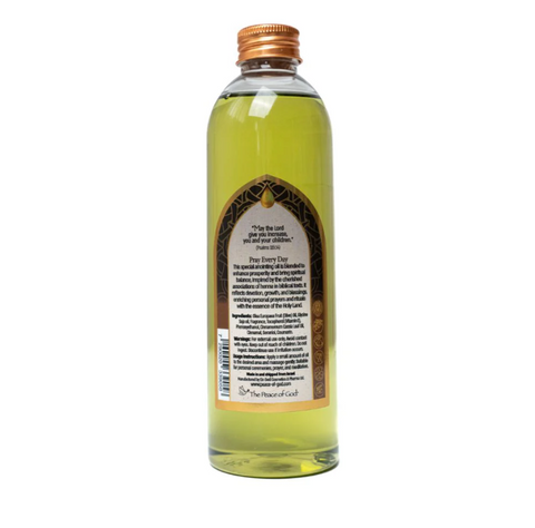 Anointing Oil Henna – Sacred Floral Oil from the Holy Land 250ml/8.5 fl.oz.