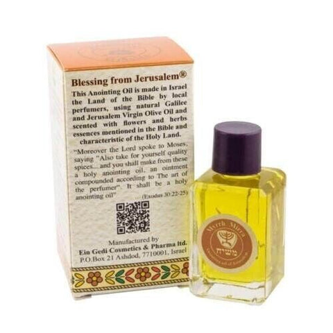 Lily of the Valleys & Myrrh 2pcs Set Blessed Holy Anointing Oil 12ml/0.4fl.oz