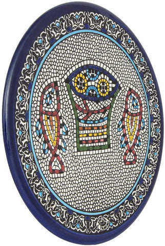 Armenian Ceramic Decorative Plate Tabgha (3,35")